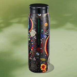 NWT Starbucks x Farm Rio Borogodo 20 ounce stainless steel water bottle